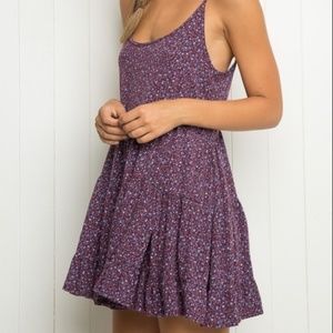Brandy Floral Open Back Dress
